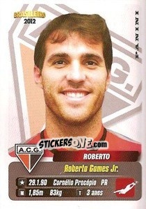 Sticker Roberto - Campeonato Brasileiro 2012 - Panini