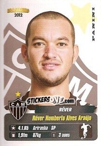 Cromo Rever - Campeonato Brasileiro 2012 - Panini