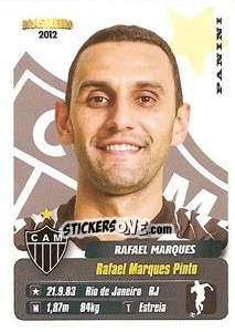 Sticker Rafael Marques - Campeonato Brasileiro 2012 - Panini