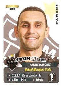 Sticker Rafael Marques - Campeonato Brasileiro 2012 n. 26 - Panini