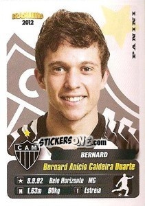 Sticker Bernard - Campeonato Brasileiro 2012 - Panini