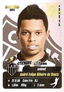 Sticker Andre - Campeonato Brasileiro 2012 - Panini