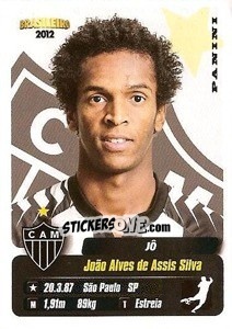 Sticker Jo - Campeonato Brasileiro 2012 - Panini