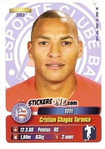 Sticker Titi - Campeonato Brasileiro 2012 n. 45 - Panini
