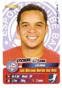 Sticker Lulinha - Campeonato Brasileiro 2012 n. 53 - Panini