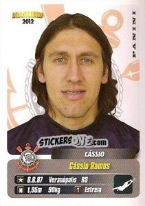 Figurina Cassio - Campeonato Brasileiro 2012 - Panini