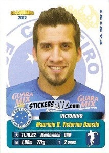 Cromo Victorino - Campeonato Brasileiro 2012 - Panini