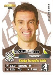 Figurina Fernandes - Campeonato Brasileiro 2012 - Panini