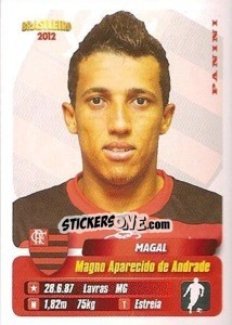 Sticker Magal - Campeonato Brasileiro 2012 - Panini