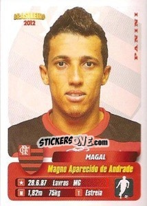 Cromo Magal - Campeonato Brasileiro 2012 n. 154 - Panini