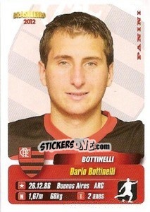 Cromo Botinelli - Campeonato Brasileiro 2012 n. 157 - Panini