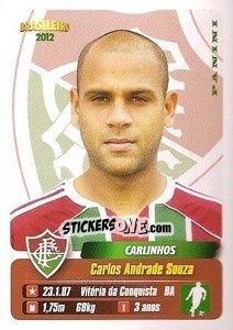 Sticker Carlinhos - Campeonato Brasileiro 2012 - Panini