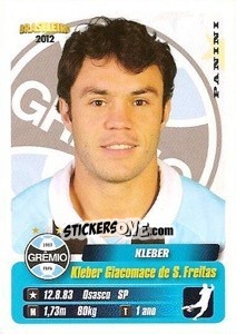 Sticker Kleber - Campeonato Brasileiro 2012 - Panini