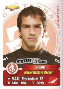 Sticker Muriel - Campeonato Brasileiro 2012 n. 203 - Panini
