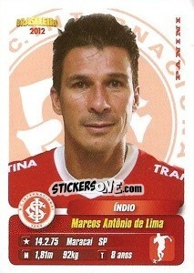 Figurina Indio - Campeonato Brasileiro 2012 - Panini