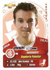 Sticker Dagoberto - Campeonato Brasileiro 2012 n. 215 - Panini