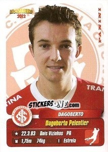 Cromo Dagoberto - Campeonato Brasileiro 2012 - Panini