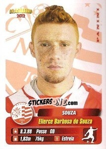 Sticker Souza - Campeonato Brasileiro 2012 - Panini