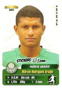 Sticker Marcio Araujo - Campeonato Brasileiro 2012 n. 246 - Panini