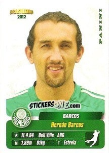 Sticker Barcos - Campeonato Brasileiro 2012 n. 250 - Panini