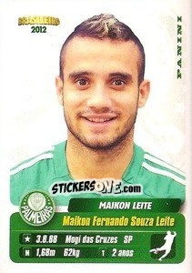 Sticker Maikon Leite - Campeonato Brasileiro 2012 - Panini