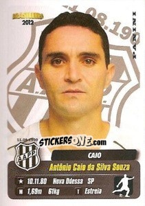 Cromo Caio - Campeonato Brasileiro 2012 - Panini