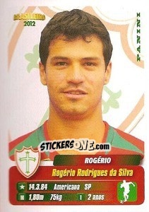 Sticker Regerio - Campeonato Brasileiro 2012 n. 277 - Panini