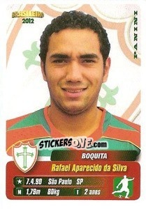 Sticker Boquita - Campeonato Brasileiro 2012 n. 283 - Panini