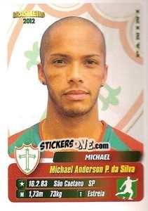 Sticker Michael - Campeonato Brasileiro 2012 - Panini