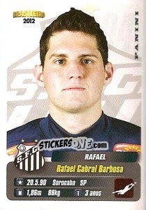 Sticker Rafael - Campeonato Brasileiro 2012 n. 294 - Panini