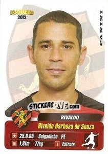Sticker Rivaldo - Campeonato Brasileiro 2012 n. 337 - Panini