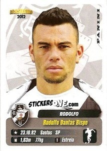 Sticker Rodolfo - Campeonato Brasileiro 2012 - Panini