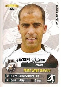 Sticker Felipe - Campeonato Brasileiro 2012 n. 357 - Panini