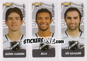 Sticker A.Ferreira / Bileu / L.Gamalho - Campeonato Brasileiro 2012 - Panini