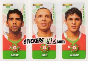 Figurina Radar / Higo / Vanger - Campeonato Brasileiro 2012 - Panini