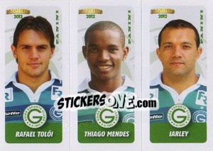 Sticker R.Toloi / T.Mendes / Iarley - Campeonato Brasileiro 2012 n. 440 - Panini