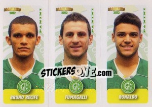 Sticker B.Recife / Fumagalli / Ronaldo - Campeonato Brasileiro 2012 n. 455 - Panini