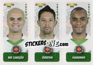 Sticker R.Cabecao / Everton / Marcinho - Campeonato Brasileiro 2012 n. 468 - Panini