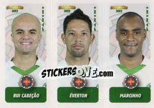 Sticker R.Cabecao / Everton / Marcinho - Campeonato Brasileiro 2012 - Panini