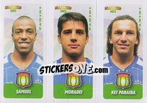 Cromo Samuel / Moradei / N.Paraiba - Campeonato Brasileiro 2012 - Panini