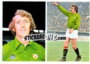 Sticker Alex Stepney - Soccer Stars 1976-1977
 n. 231 - FKS