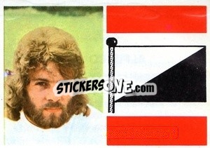 Sticker Alfie Conn - Soccer Stars 1976-1977
 - FKS