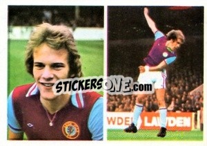 Sticker Andy Gray - Soccer Stars 1976-1977
 - FKS