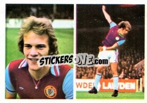 Sticker Andy Gray - Soccer Stars 1976-1977
 n. 42 - FKS