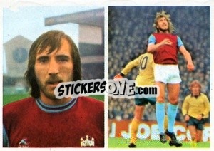 Sticker Billy Bonds - Soccer Stars 1976-1977
 - FKS