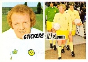 Sticker Billy Bremner - Soccer Stars 1976-1977
 - FKS