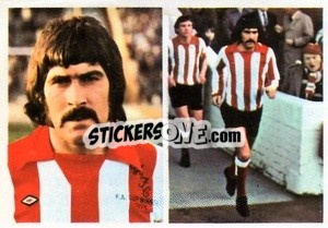 Sticker Billy Hughes - Soccer Stars 1976-1977
 - FKS