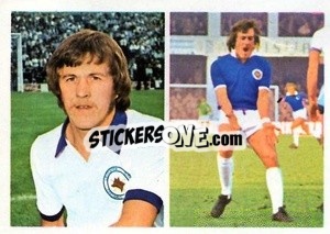 Sticker Brian Alderson - Soccer Stars 1976-1977
 n. 154 - FKS