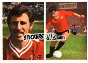 Sticker Brian Drysdale - Soccer Stars 1976-1977
 - FKS