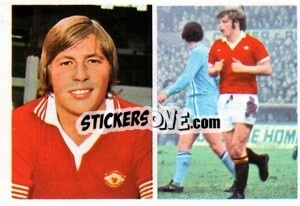 Sticker Brian Greenhoff - Soccer Stars 1976-1977
 - FKS